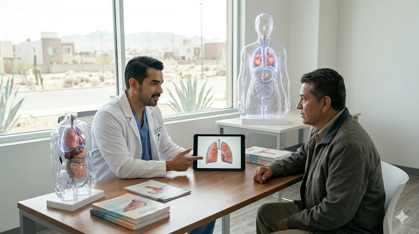 ¿Qué especialista trata el cáncer de pulmón?